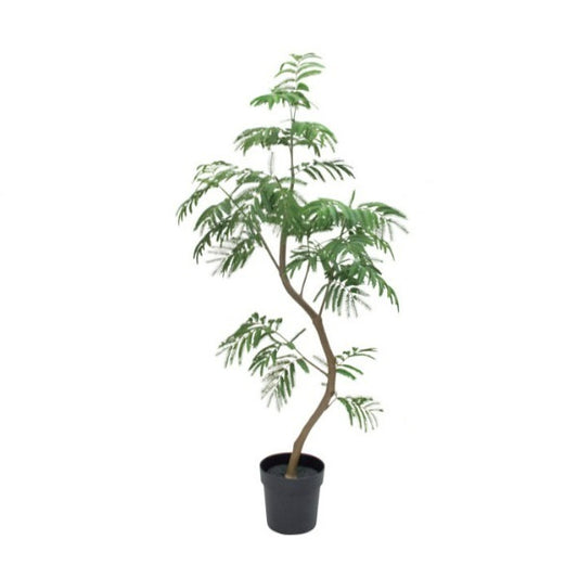 ツイストエバーフレッシュポット148cm｜VR22002 アーティフィシャルグリーン 人工観葉植物 人工樹木 簡易鉢付きグリーン