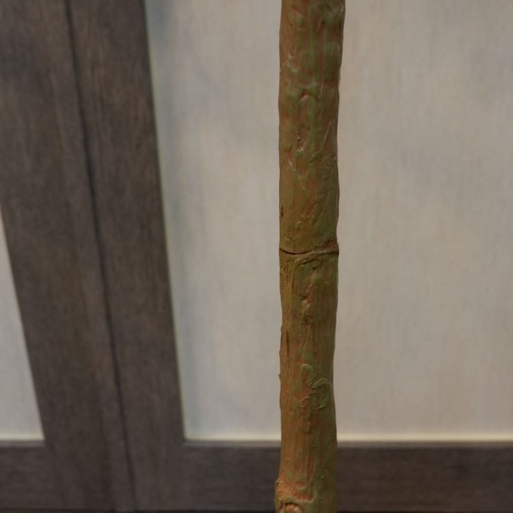 丸葉ユーカリポット(組立式)213cm｜VR22007 アーティフィシャルグリーン 人工観葉植物 人工樹木 簡易鉢付きグリーン