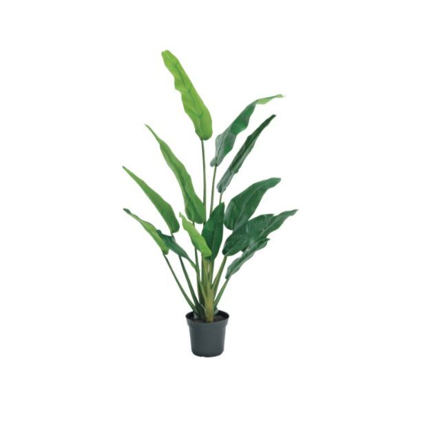 トラベラーズパームポット137cm｜VR22032 アーティフィシャルグリーン 人工観葉植物 人工樹木 簡易鉢付きグリーン