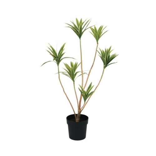 ドラセナレフレクサポット109cm｜VR22090 アーティフィシャルグリーン 人工観葉植物 人工樹木 簡易鉢付きグリーン [お取り寄せ]