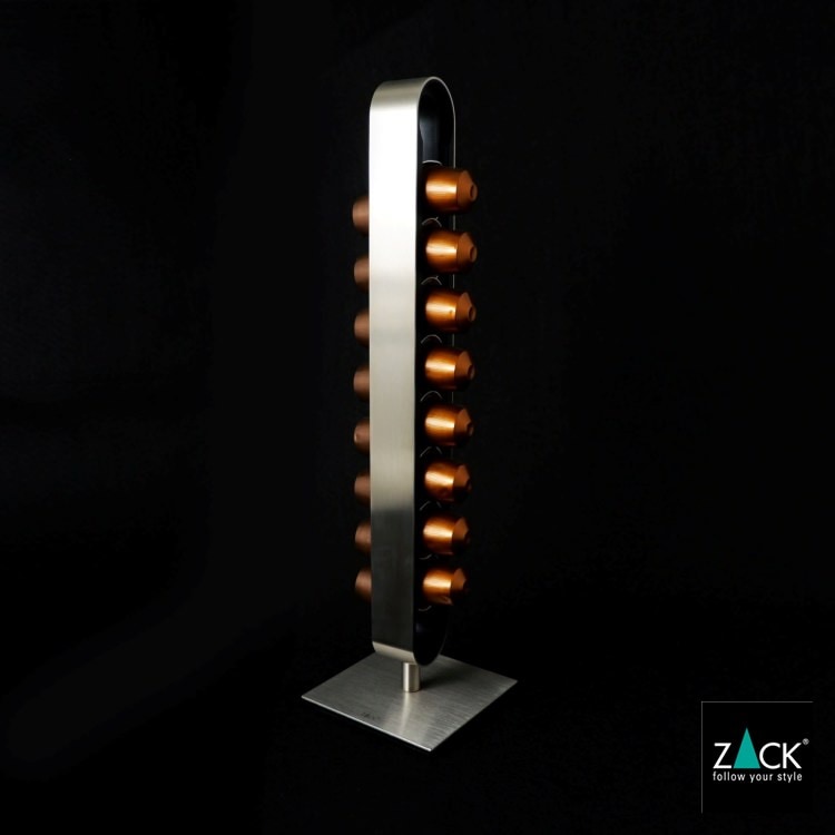 ZACK 20213 CURO ドイツZACK社製モダンデザインのネスプレッソ用カプセルタワー HL [在庫有り]