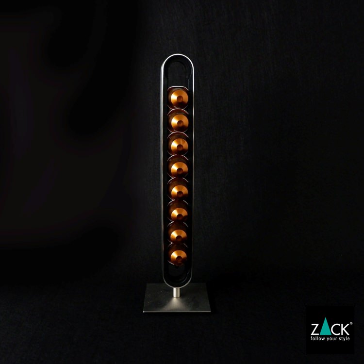 ZACK 20213 CURO ドイツZACK社製モダンデザインのネスプレッソ用カプセルタワー HL [在庫有り]