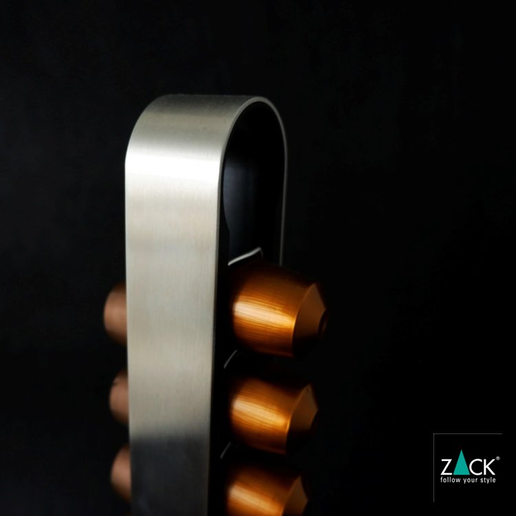 ZACK 20213 CURO ドイツZACK社製モダンデザインのネスプレッソ用カプセルタワー HL [在庫有り]