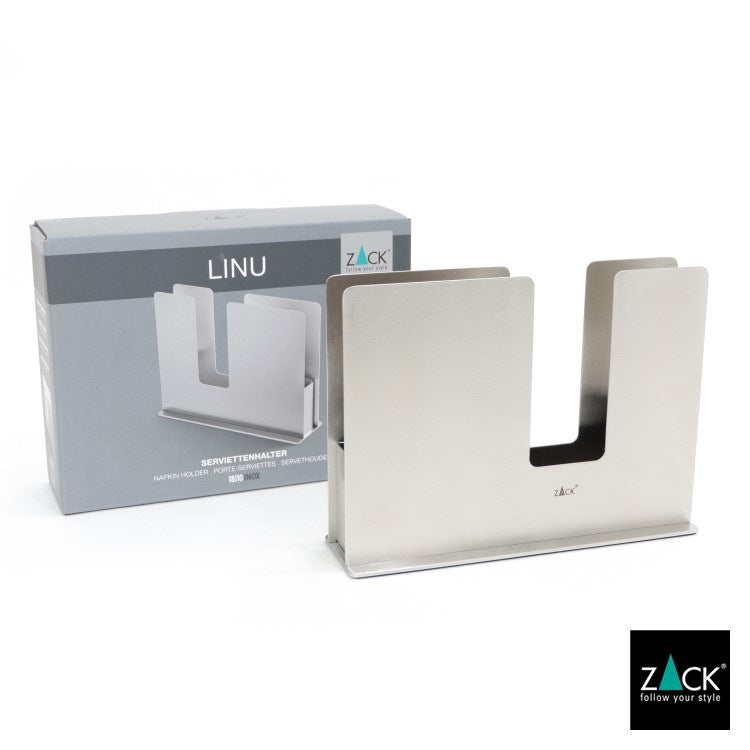 ZACK 20261 LINU ドイツZACK社製モダンデザインのナプキンホルダー HL [在庫有り]