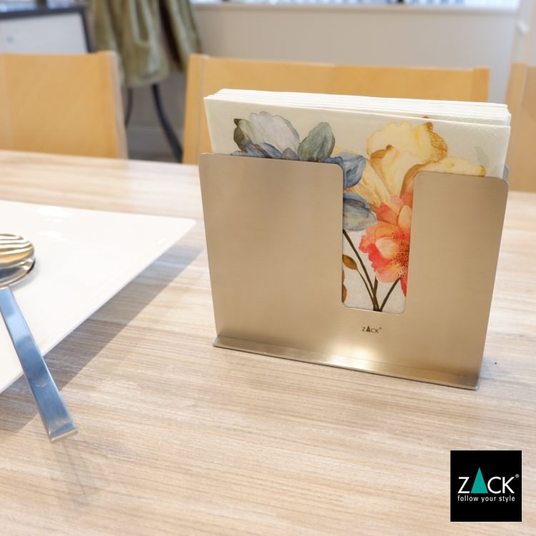 ZACK 20261 LINU ドイツZACK社製モダンデザインのナプキンホルダー HL [在庫有り]