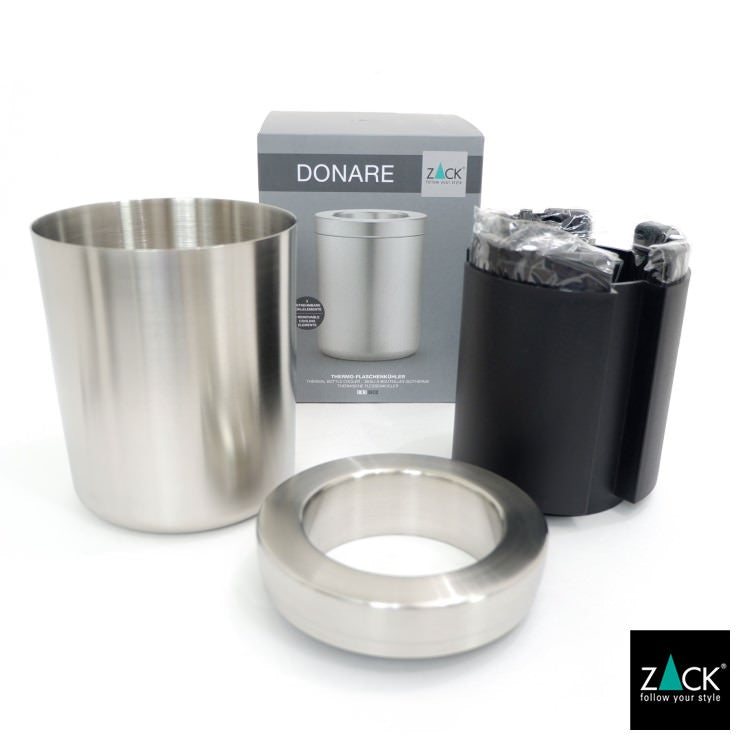 ZACK 20316 DONARE ドイツZACK社製モダンデザインのボトルクーラー HL [お取寄せ]