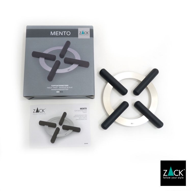 ZACK 20342 MENTO ドイツZACK社製モダンデザインのテーブルトライベット(鍋敷き) HL [在庫有り]