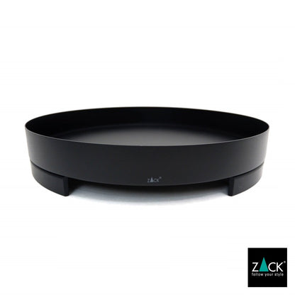 ZACK 20347 TREVO ドイツZACK社製モダンデザインのトレイ マットブラック [在庫有り]