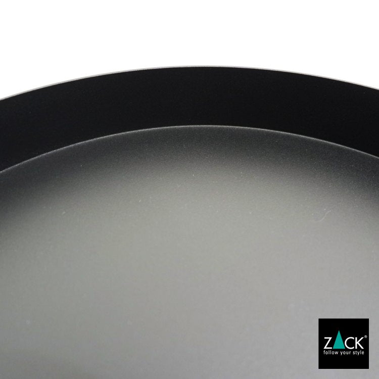 ZACK 20348 TREVO ドイツZACK社製モダンデザインのトレイ マットブラック [在庫有り]