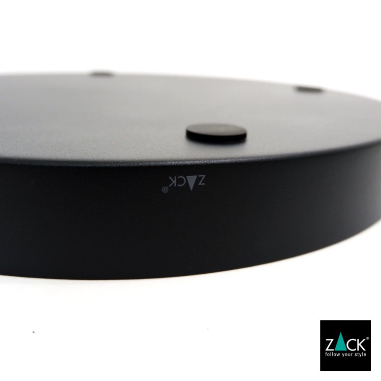 ZACK 20348 TREVO ドイツZACK社製モダンデザインのトレイ マットブラック [在庫有り]