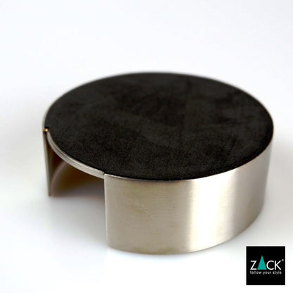 ZACK 20384 VETRO ドイツZACK社製モダンデザインのコースターとホルダー (6枚セット) HL [在庫有り]