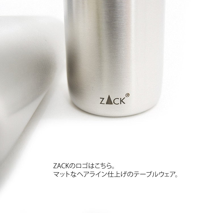 ZACK 20527 ACIO ドイツZACK社製モダンデザインのソルト＆ペッパー HL [在庫有り]