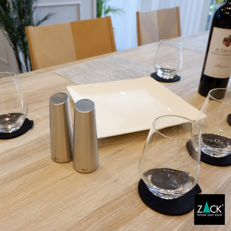 ZACK 20527 ACIO ドイツZACK社製モダンデザインのソルト＆ペッパー HL [在庫有り]