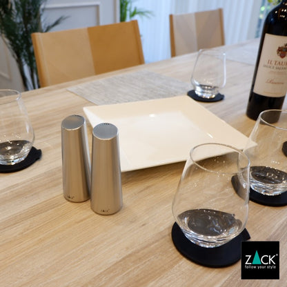 ZACK 20527 ACIO ドイツZACK社製モダンデザインのソルト＆ペッパー HL [在庫有り]