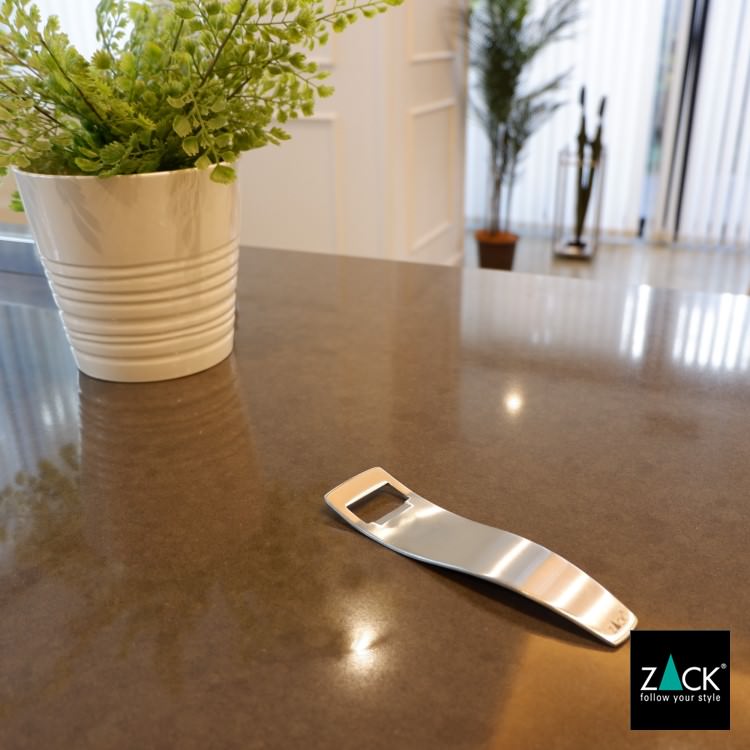 ZACK 20558 SINOS ドイツZACK社製モダンデザインのボトルオープナー(栓抜き) HL [在庫有り]