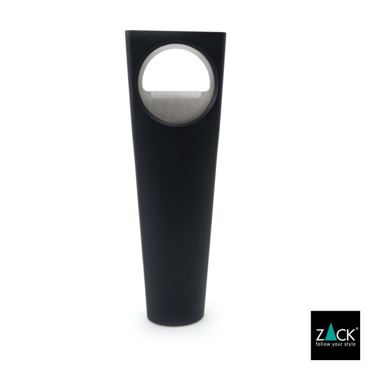 ZACK 20573 ETELLI ドイツZACK社製モダンデザインのボトルオープナー(栓抜き) マットブラック [在庫有り]