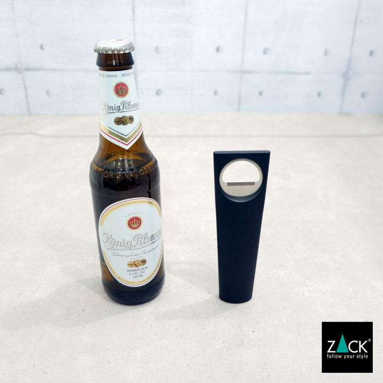 ZACK 20573 ETELLI ドイツZACK社製モダンデザインのボトルオープナー(栓抜き) マットブラック [在庫有り]