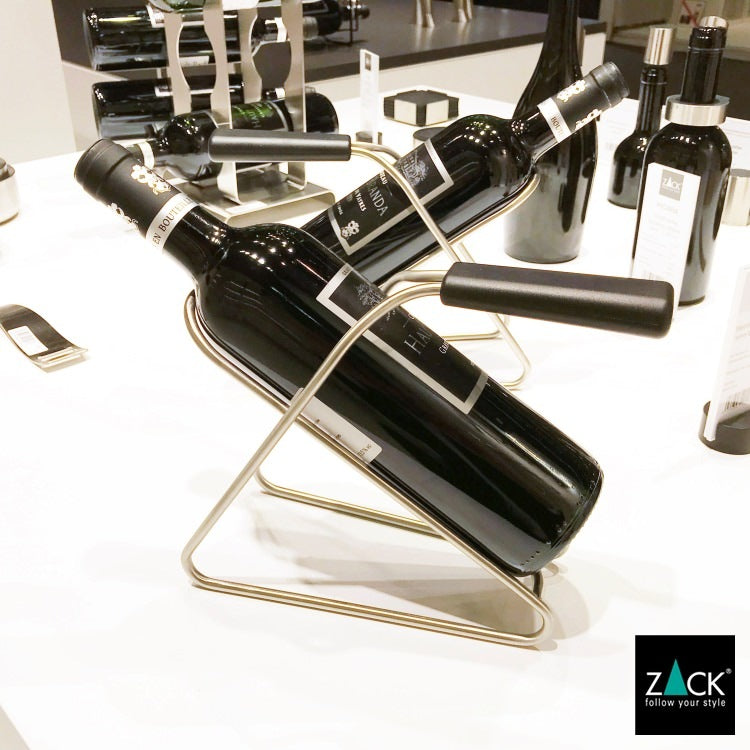 ZACK 20576 ARLO ドイツZACK社製モダンデザインのワインボトルホルダー HL [在庫有り] H2-302