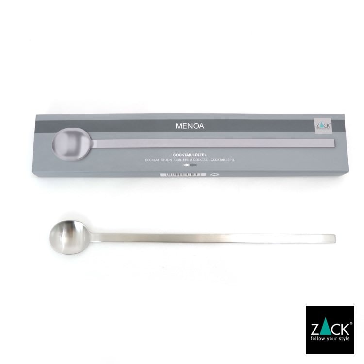 ZACK 20595 MENOA ドイツZACK社製モダンデザインのバースプーン 25.8cm HL [在庫有り]
