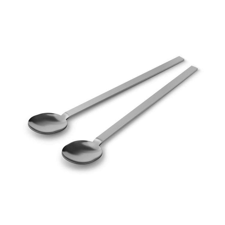 ZACK 20596 MENOA ドイツZACK社製モダンデザインのラテマキアートスプーン 18.7cm HL [在庫有り] H2-890