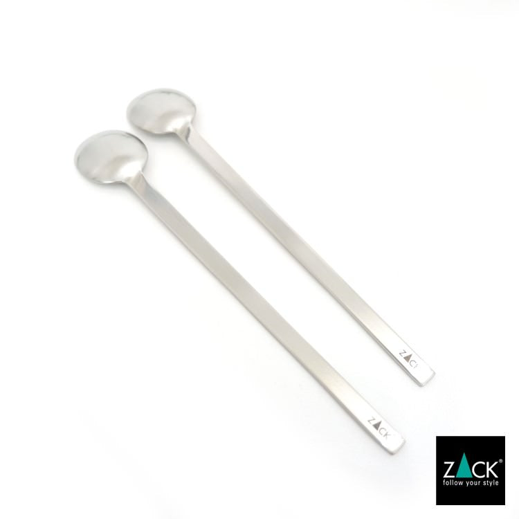 ZACK 20596 MENOA ドイツZACK社製モダンデザインのラテマキアートスプーン 18.7cm HL [在庫有り] H2-890