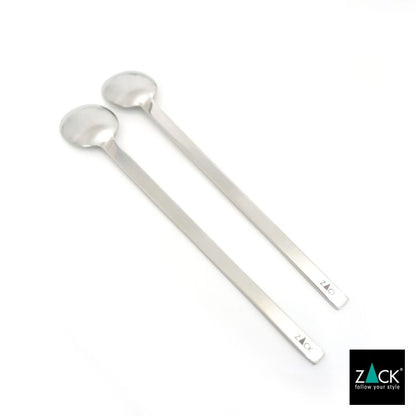 ZACK 20596 MENOA ドイツZACK社製モダンデザインのラテマキアートスプーン 18.7cm HL [在庫有り] H2-890