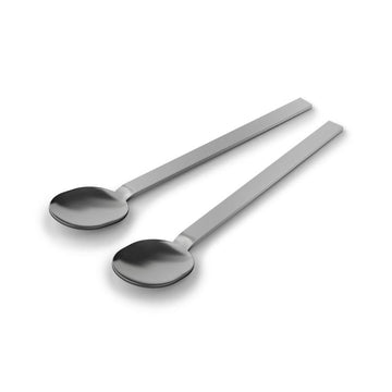 ZACK 20597 MENOA ドイツZACK社製モダンデザインのコーヒースプーン 13.4cm HL [在庫有り] H2-1224