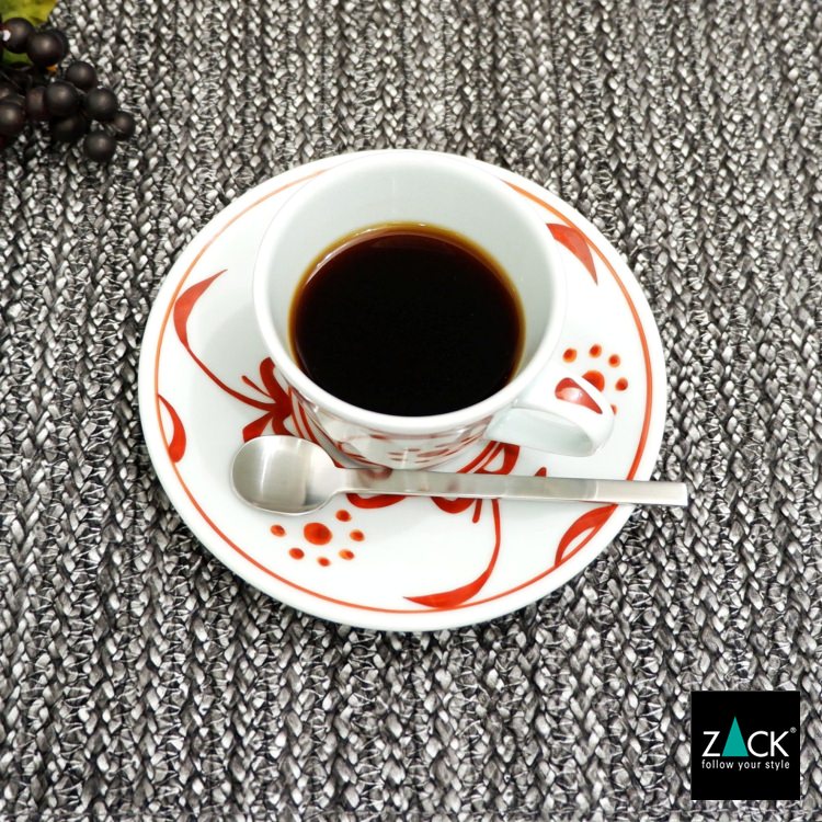 ZACK 20597 MENOA ドイツZACK社製モダンデザインのコーヒースプーン 13.4cm HL [在庫有り] H2-1224