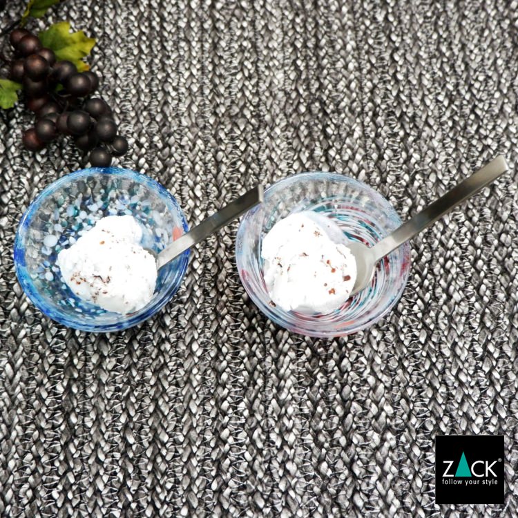 ZACK 20597 MENOA ドイツZACK社製モダンデザインのコーヒースプーン 13.4cm HL [在庫有り] H2-1224