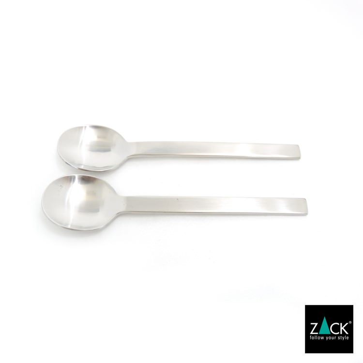 ZACK 20598 MENOA ドイツZACK社製モダンデザインのエスプレッソスプーン 10.6cm HL [在庫有り] H2-1002