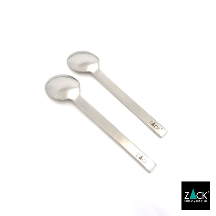 ZACK 20598 MENOA ドイツZACK社製モダンデザインのエスプレッソスプーン 10.6cm HL [在庫有り] H2-1002