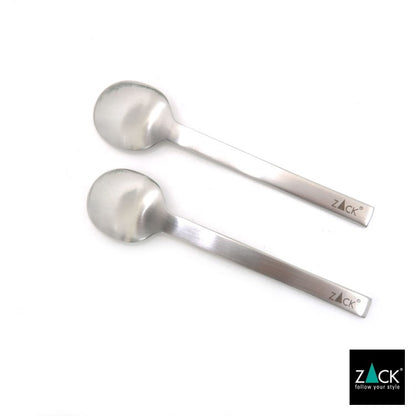 ZACK 20598 MENOA ドイツZACK社製モダンデザインのエスプレッソスプーン 10.6cm HL [在庫有り] H2-1002