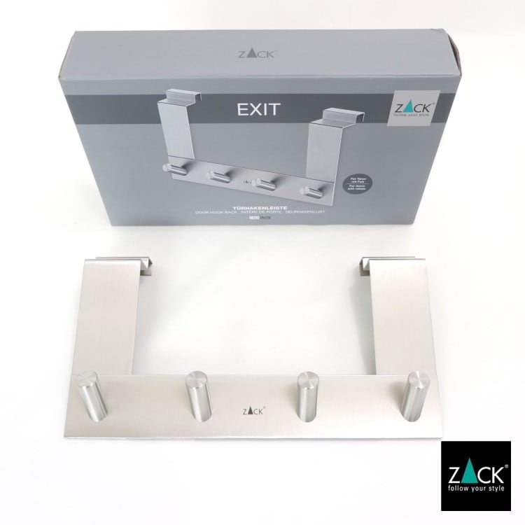 ZACK 20672 EXIT ドイツZACK社製モダンデザインのドアフックラック HL [在庫有り]H1