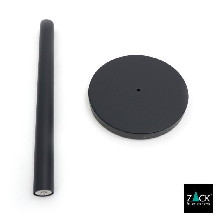 ZACK 20706 CUNA ドイツZACK社製モダンデザインのキッチンペーパーホルダー マットブラック [お取寄せ]