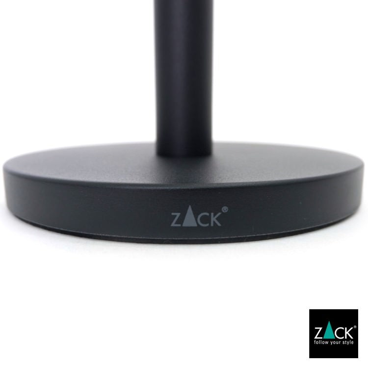 ZACK 20706 CUNA ドイツZACK社製モダンデザインのキッチンペーパーホルダー マットブラック [お取寄せ]