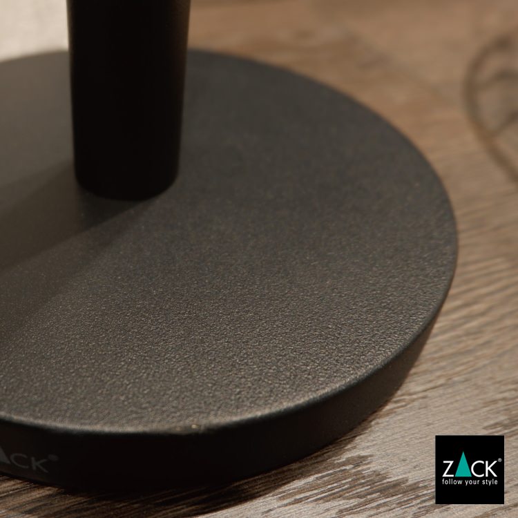 ZACK 20706 CUNA ドイツZACK社製モダンデザインのキッチンペーパーホルダー マットブラック [お取寄せ]