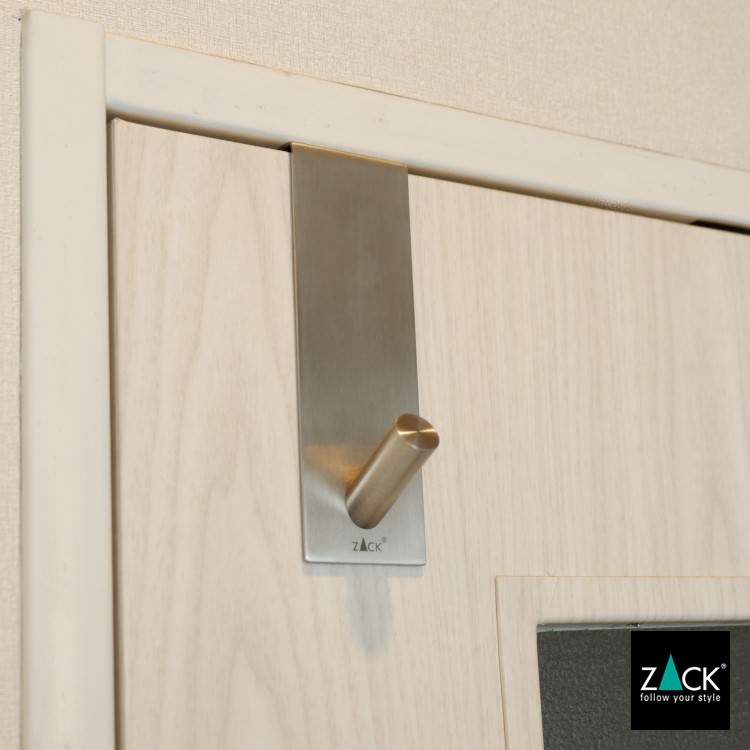 ZACK 20724 EXIT ドイツZACK社製モダンデザインのドアフック 41mm幅 HL [在庫有り] H2-63