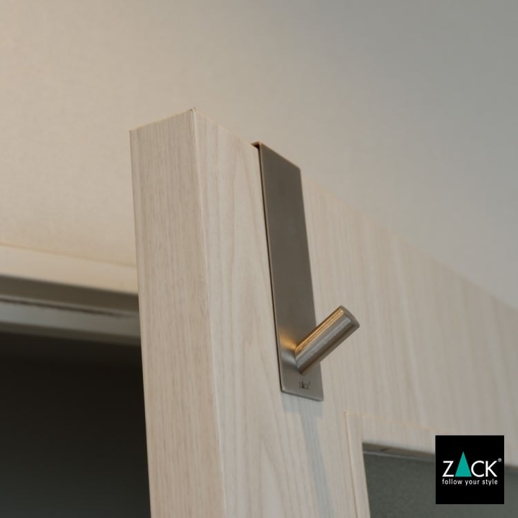 ZACK 20724 EXIT ドイツZACK社製モダンデザインのドアフック 41mm幅 HL [在庫有り] H2-63