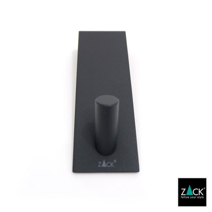 ZACK 20737 EXIT ドイツZACK社製モダンデザインのドアフック マットブラック ドア幅19mm用 [在庫有り]