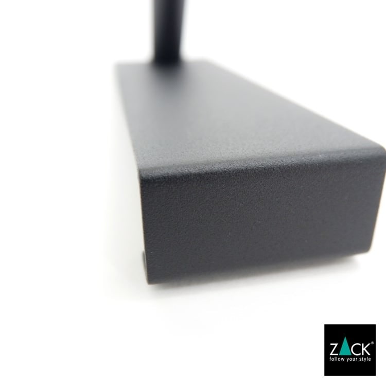 ZACK 20737 EXIT ドイツZACK社製モダンデザインのドアフック マットブラック ドア幅19mm用 [在庫有り]