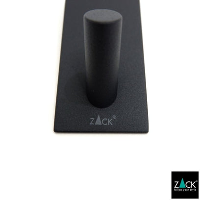 ZACK 20738 EXIT ドイツZACK社製モダンデザインのドアフック マットブラック ドア幅41mm用 [在庫有り]H1