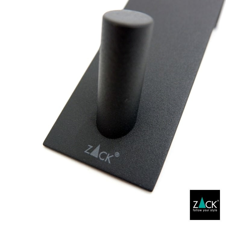 ZACK 20738 EXIT ドイツZACK社製モダンデザインのドアフック マットブラック ドア幅41mm用 [在庫有り]H1