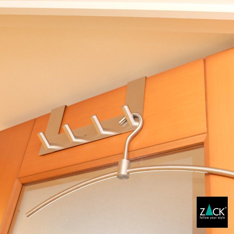 ZACK 20753 EXIT ドイツZACK社製モダンデザインのドアフックラック HL [在庫有り]