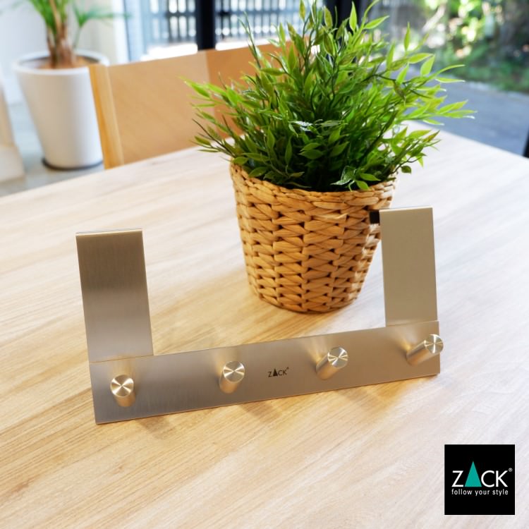 ZACK 20753 EXIT ドイツZACK社製モダンデザインのドアフックラック HL [在庫有り]