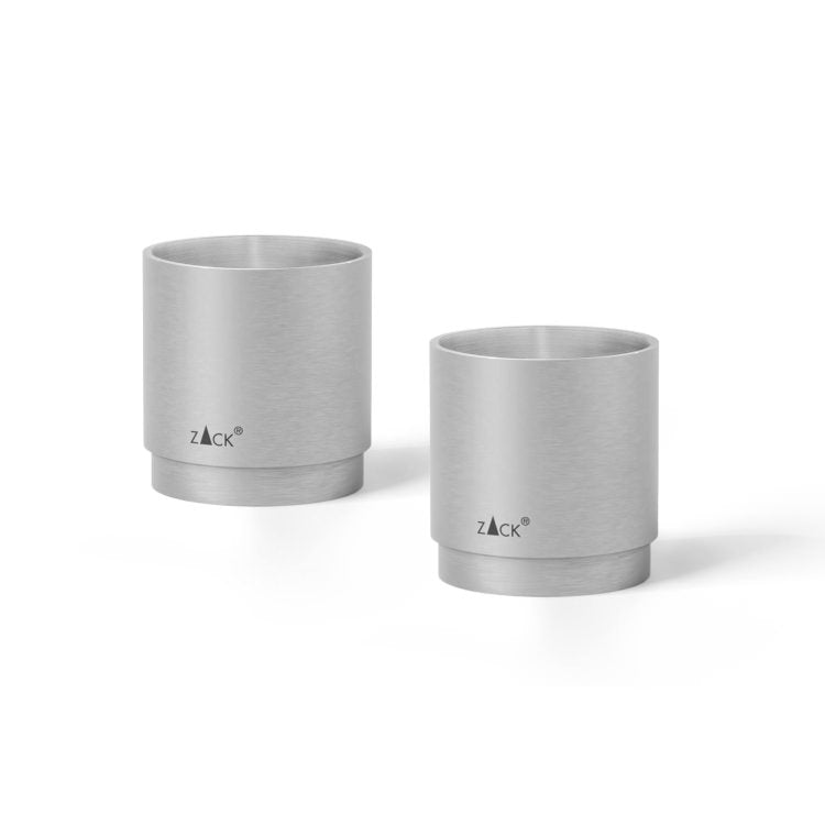 ZACK 20758 SALO ドイツZACK社製モダンデザインのエッグカップ 2個セット HL [在庫有り]