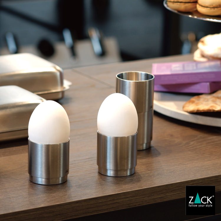 ZACK 20758 SALO ドイツZACK社製モダンデザインのエッグカップ 2個セット HL [在庫有り]