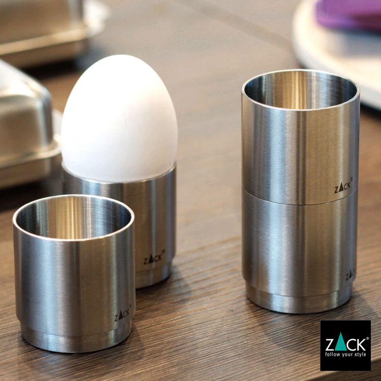 ZACK 20758 SALO ドイツZACK社製モダンデザインのエッグカップ 2個セット HL [在庫有り]