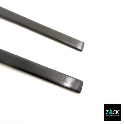 ZACK 20853 MENOA ドイツZACK社製モダンデザインのエスプレッソスプーン マットブラック 10.6cm [在庫有り]H1