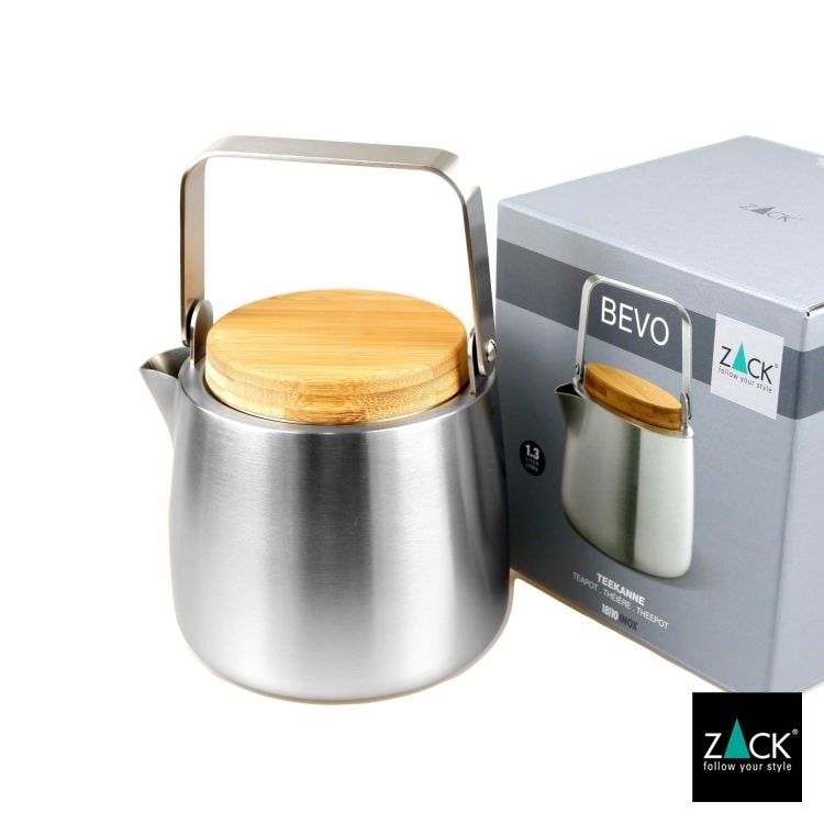 ZACK 20870 BEVO ドイツZACK社製モダンデザインのティーポット HL [在庫有り]H2-4
