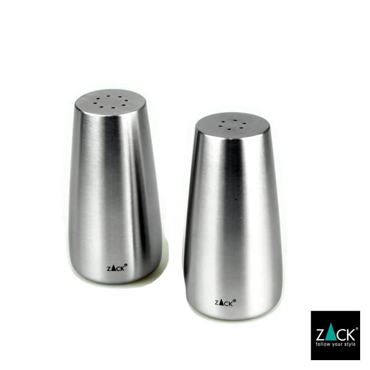 ZACK 20874 BEVO ドイツZACK社製モダンデザインのソルト＆ペッパー HL [在庫有り]H1